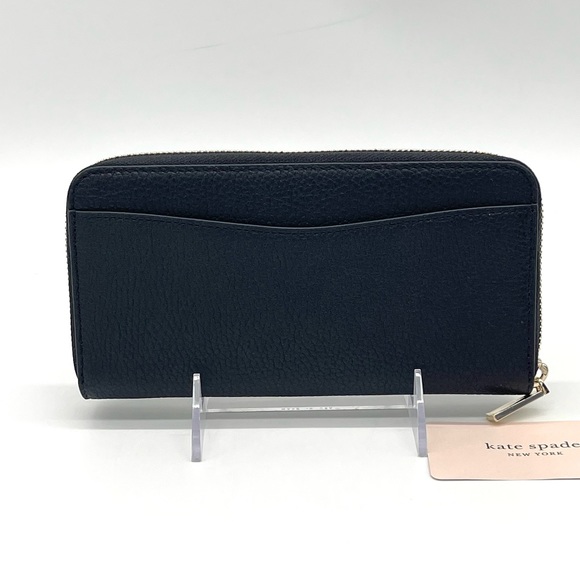 Kate Spade Leila Large Continental Wallet Black - Picture 4 of 8